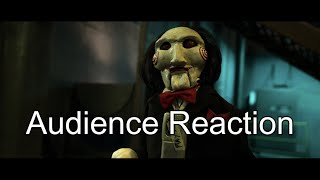 Saw X Audience Reaction Audio Only September 28 2023 [upl. by Laeynad]