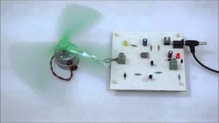 Techkritya  Temperature Based Exhaust Fan  Electrical Engineering Project [upl. by Maia854]