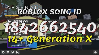 14 Generation X Roblox Song IDsCodes [upl. by Cohn]