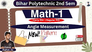 bihar polytechnic 2nd semester math1Trigonometry Introductionsbte bihar 2nd semesterH2O STUDY [upl. by Irisa34]