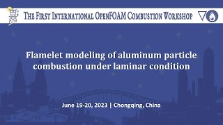 Flamelet modeling of aluminum particle combustion under laminar condition [upl. by Servais]