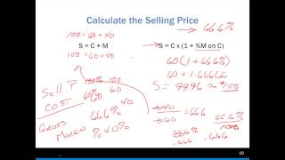 Markups Markdowns and Breakeven 03 Part 3 [upl. by Ybrik]