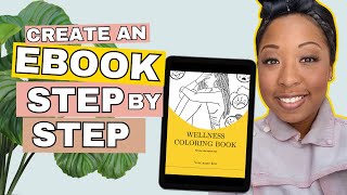 How To CREATE AN EBOOK using Canva Step by Step Tutorial [upl. by Ivad672]