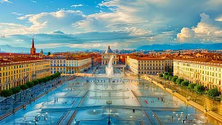 TURIN ITALY  THE MOST BEAUTIFUL CITY IN ITALY  THE MOST BEAUTIFUL PLACES IN THE WORLD 4K HDR [upl. by Bernat]