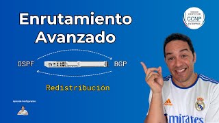 Redistribución entre OSPF y BGP  Tutorial CCNP ENARSI con GNS3 [upl. by Eladnor]