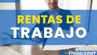 🥇 RENTAS DE TRABAJO  4TA Y 5TA CATEGORÍA 👉  SOFTWARE CONTABLE GRUPOVISUALCONT [upl. by Anibla]