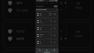 Finnish Cup Football Scores footballscores footballresults finnishcup [upl. by Ahsoyem389]
