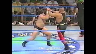 Tatsumi Fujinami vs Black Cat Peace Festival June 1st 1996 [upl. by Anelrahc298]