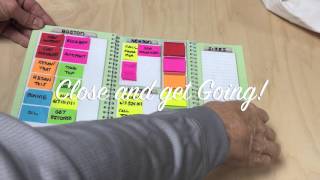 Sticky Note Planner Book [upl. by Kalmick]