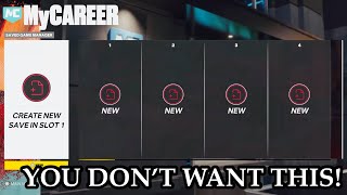 HOW TO SAVE YOUR MyPLAYER FROM GETTING DELTEDFILE CORRUPTED IN NBA 2K23 DO IT RIGHT NOW OR ELSE [upl. by Price]