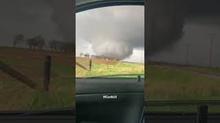 Tornado moves through Minden Iowa [upl. by Seugram]