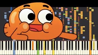 IMPOSSIBLE REMIX  Im On My Way  The Amazing World Of Gumball  Piano Cover [upl. by Westfahl740]