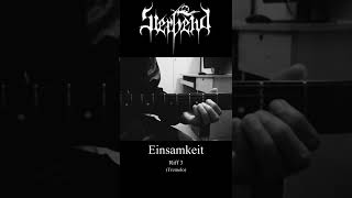 Sterbend  Einsamkeit Guitar Riffs shorts blackmetal dsbm guitar sterbend [upl. by Aufmann450]