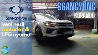 Yeni SsangYong Korando  PRINS LPG Montajı [upl. by Nawyt]