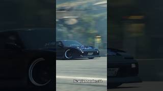 Black Nissan 240SX S13 Drifting on Track  Must See  GSCN Videos 2024 [upl. by Hniht]