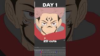 I Worked Like A MAPPA Animator For 72 Hours shorts anime mappa jujutsukaisen gojo sukuna [upl. by Merwin327]