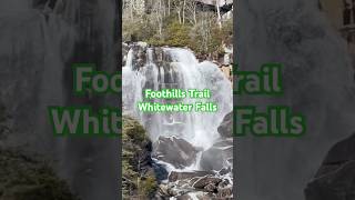 Foothills Trail Whitewater Falls foothillstrail whitewaterfalls northcarolina [upl. by Bagger]