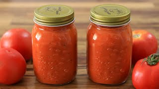 How to Make Homemade Tomato Sauce [upl. by Onitram]