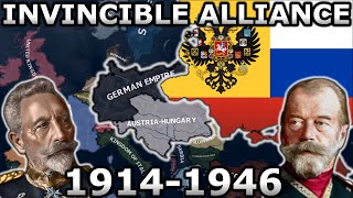 What if Russia joined the Central Powers  HOI4 Mega Timelapse [upl. by Neerehs]