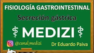 Clase 49 Fisiología Gastrointestinal  Secreción Gástrica IGdoctorpaiva [upl. by Dionysus]