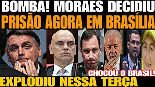 Bomba PRISÃO AGORA EM BRASÍLIA MORAES DECIDIU JAIR BOLSONARO ACABA DE TER ALIADO INTIMADO P PF [upl. by Adaha]