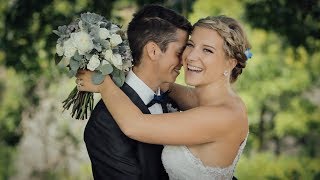 Beautiful First Look •• Tracey amp Austin Wedding Film [upl. by Rafat]