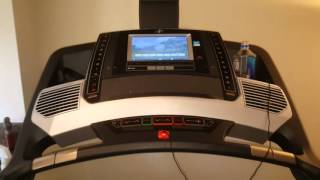 Nordictrack 2950 treadmill Console up and down [upl. by Lanae]