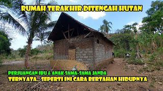 KISAH IBU DAN ANAK SAMA SAMA JANDA BERTAHAN HIDUP DITENGAH HUTAN BERSAMA 2 CUCUNYA [upl. by Meluhs]