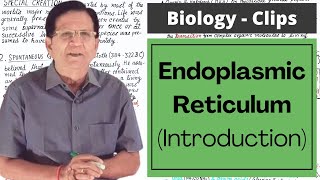 Endoplasmic Reticulum  Introduction  Biology Clips [upl. by Wystand100]