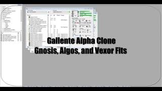 Gallente Alpha Clone Gnosis Vexor and Algos PVP Fittings [upl. by Apfel]