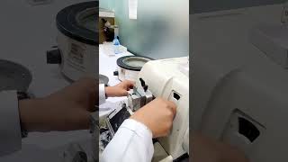 Tissue Section Cutting By Microtome histopathology lab pimshospital islamabad viralvideo [upl. by Ydnew]