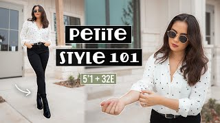 The Ultimate Guide to Petite Styling  Look Taller Stylish  Put Together ♡ [upl. by Torrin703]