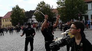 Burgfest Tangermünde 2018 Milkauer Schalmeienkapelle [upl. by Tecla]