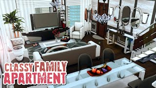 CLASSY FAMILY APARTMENT 💸 701 ZenView  Rebuild San Myshuno  The Sims 4 Speed Build [upl. by Hunger]