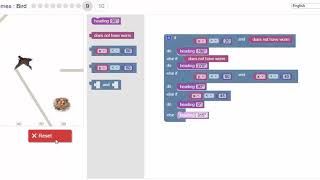 Blockly Games  Bird  level 9 [upl. by Adnor973]