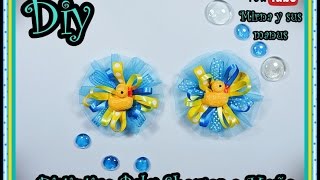 Diy Distintivo Baby Shower o Moño Mirna y sus manus Baby Shower Souvenirs Diy [upl. by Ainesell]