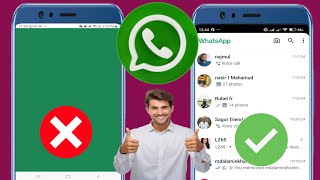 WhatsApp Sohbetleri Yeşil ve Gri Ekran Sorunu Nasıl Düzeltilir [upl. by Drarej]