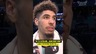 LaMelo gives the best interviews🤣 [upl. by Rosmunda]