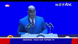 DISCOURS DE FÉLIX TSHISEKEDI DEVANT LES MAGISTRATS  CELUI QUI VOLE SERA SANCTIONÉ ET ARRÊTÉ [upl. by Thelma]