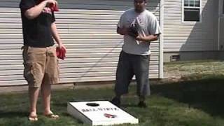 How to Play the Corn Hole game  Exact rules and strategies of playing corn hole [upl. by Fisoi277]