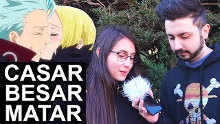 BESAR CASAR O MATAR VERSIÓN ANIME  TEST PREGUNTAS OTAKUS  Wade Otaku [upl. by Sims]