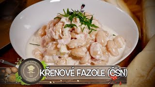 ZAPOMENUTÝ FAMÓZNÍ RECEPT ZE STARÉ KUCHAŘKY KŘENOVÉ FAZOLE S DOMÁCÍ MAJONÉZOU ČSN [upl. by Junji]