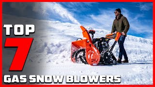 7 Best Gas Snow Blowers Top Picks for Effortless Winter Clearing [upl. by Jaella]