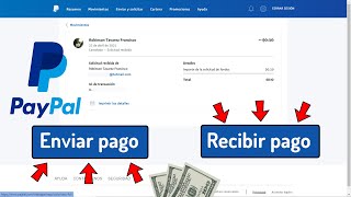 Como Enviar o Recibir Dinero en PayPal Paso a Paso [upl. by Etteoj]