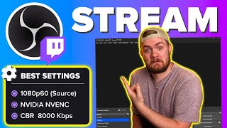 Best OBS Settings for Streaming on Twitch  The Ultimate Guide 2024 Edition [upl. by Elmo]