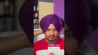 Turban shorts turbantutorial turbanstyle wmk turban lover trending viral shorts edit pagg [upl. by Romy388]