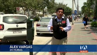 Esta es la multa por pasarse el tiempo de parqueo en Guayaquil [upl. by Jenne]