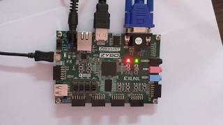 Zybo FPGA Video Streaming with VHDL and VIVADO 4K Video [upl. by Eckmann]