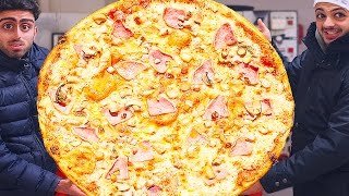 Die größte PIZZA der WELT 😱😱 [upl. by Rastus]