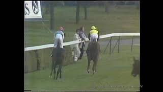 Dancing Brave 1986 Prix de L Arc de Triomphe Inc Replay Listen to the english fans welcome him back [upl. by Solraced70]